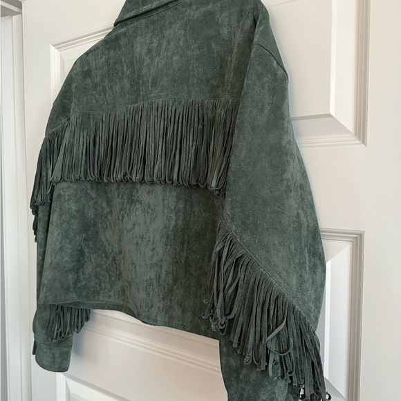 Blank NYC Faux Suede Shacket - Picture 5 of 6